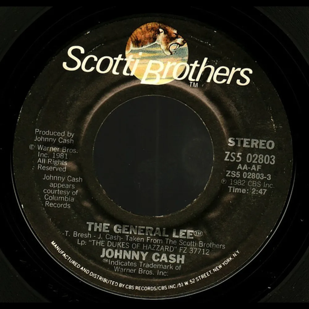 Johnny Cash / Sorell Booke - The General Lee / Duelin' Dukes