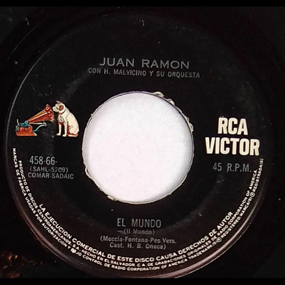Juan Ramón Con H. Malvicino Y Su Orquesta - El Mundo