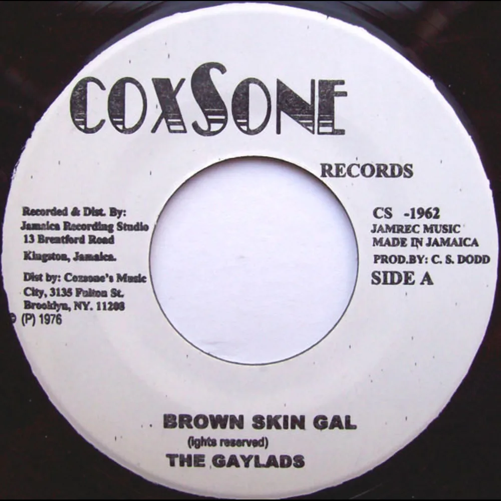 The Gaylads / Clancy Eccles - Brown Skin Gal / Freedom
