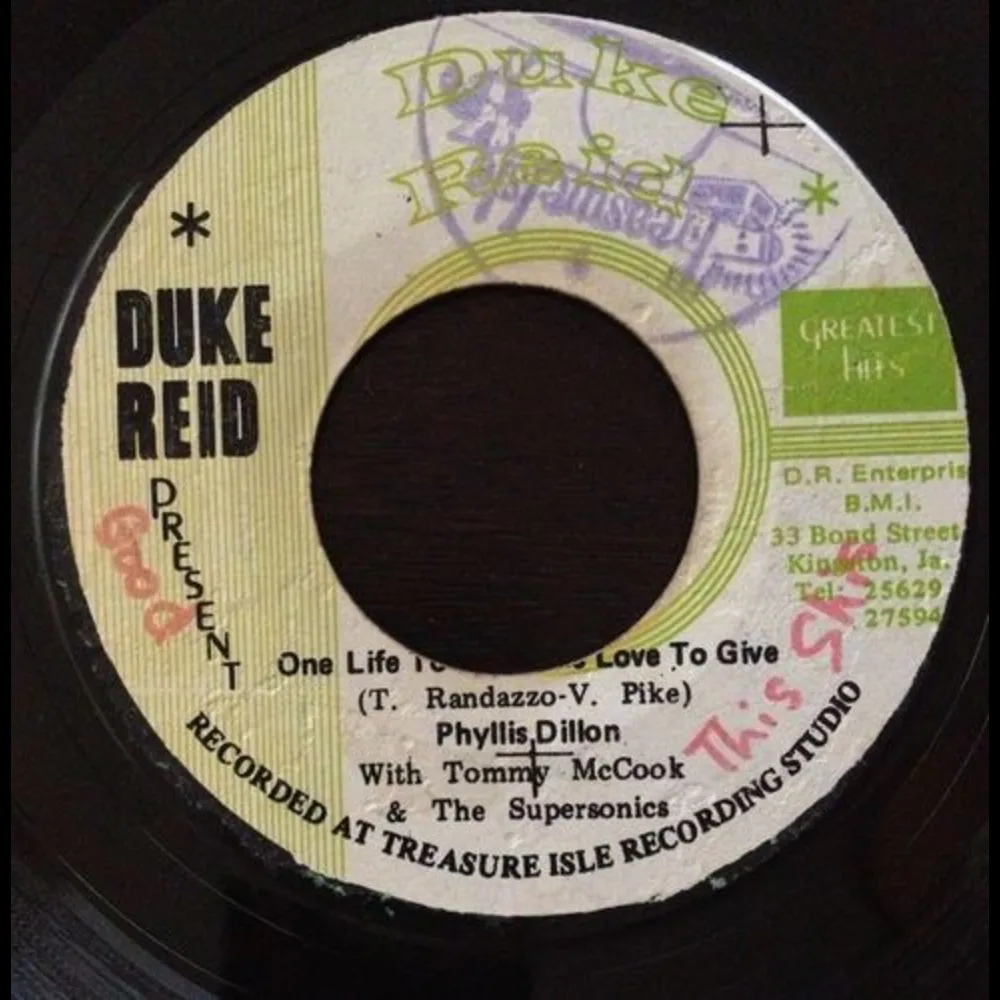 Phyllis Dillon & Tommy McCook & The Supersonics - One Life To Live One Love To Give / My Best Dress