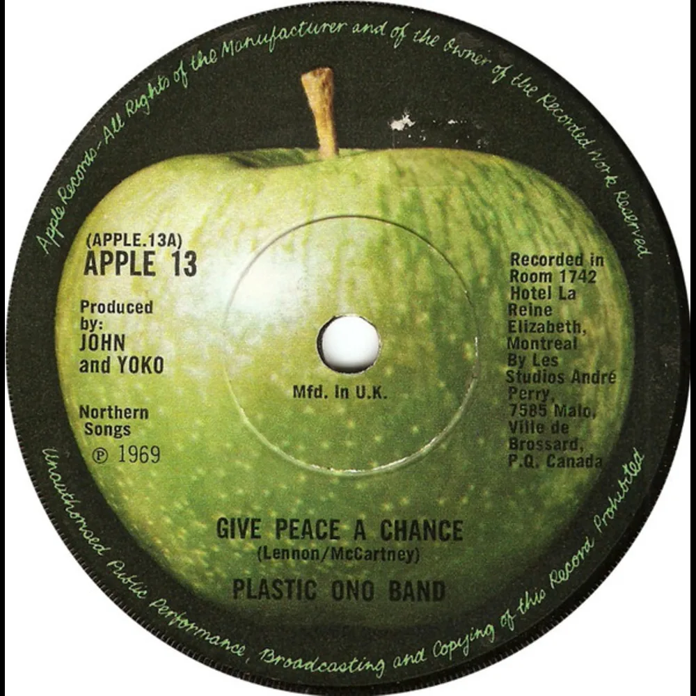 The Plastic Ono Band - Give Peace A Chance / Remember Love